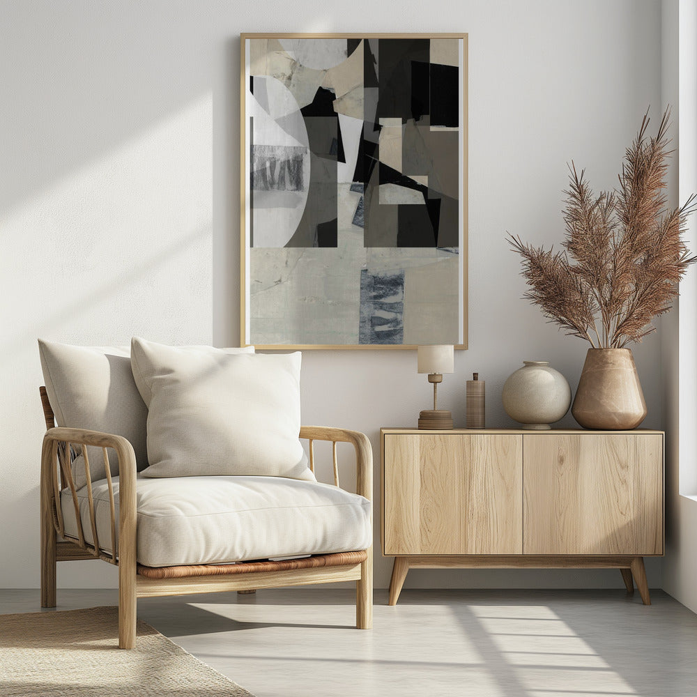 Monochrome Komposition Nr. 2 | Poster