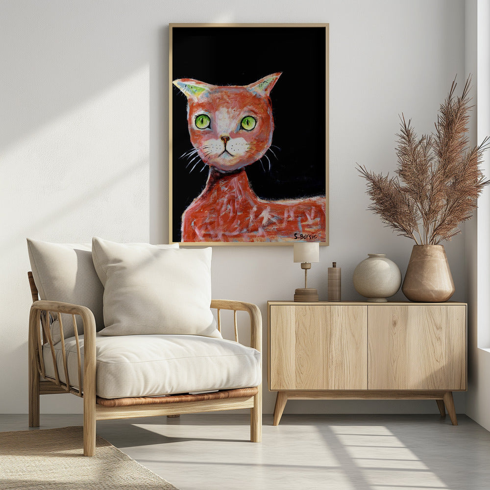 The Red Cat | Poster