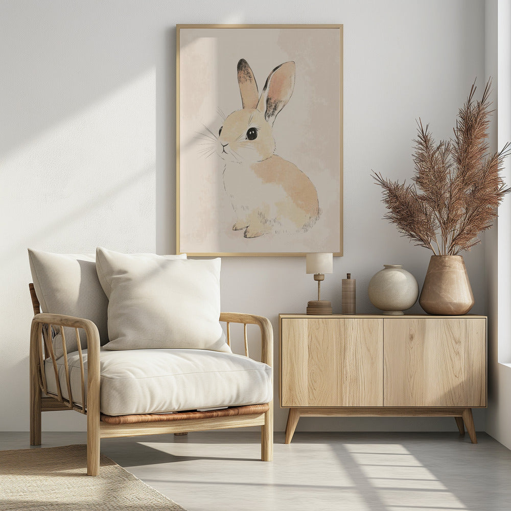 Hasen-Gelassenheit | Poster