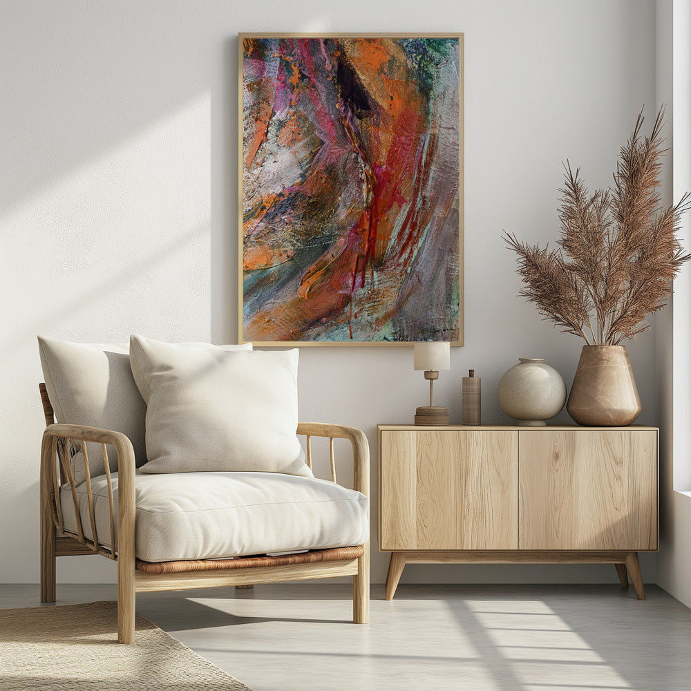 Crimson Geode | Poster