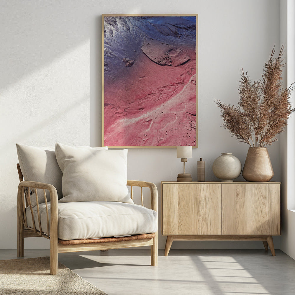 Crimson Tides Flow | Poster