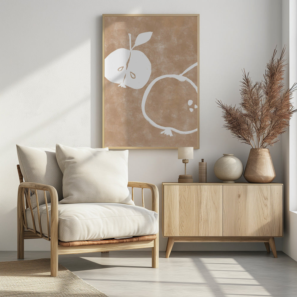 Obst-Silhouetten | Poster