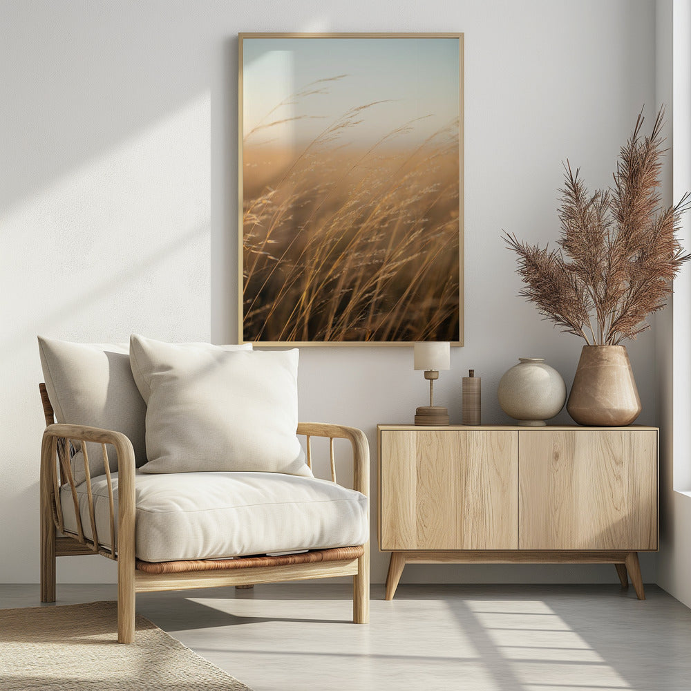 Goldenes Präriegras | Poster