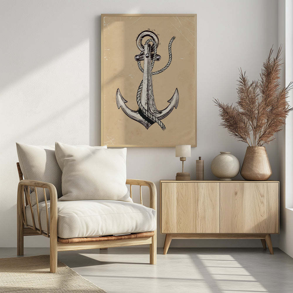 Nautische Ankergeschichte | Poster