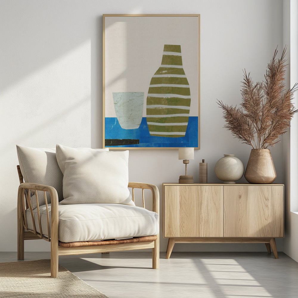 Alltägliche Einfachheit – Gefäß und Glas | Poster