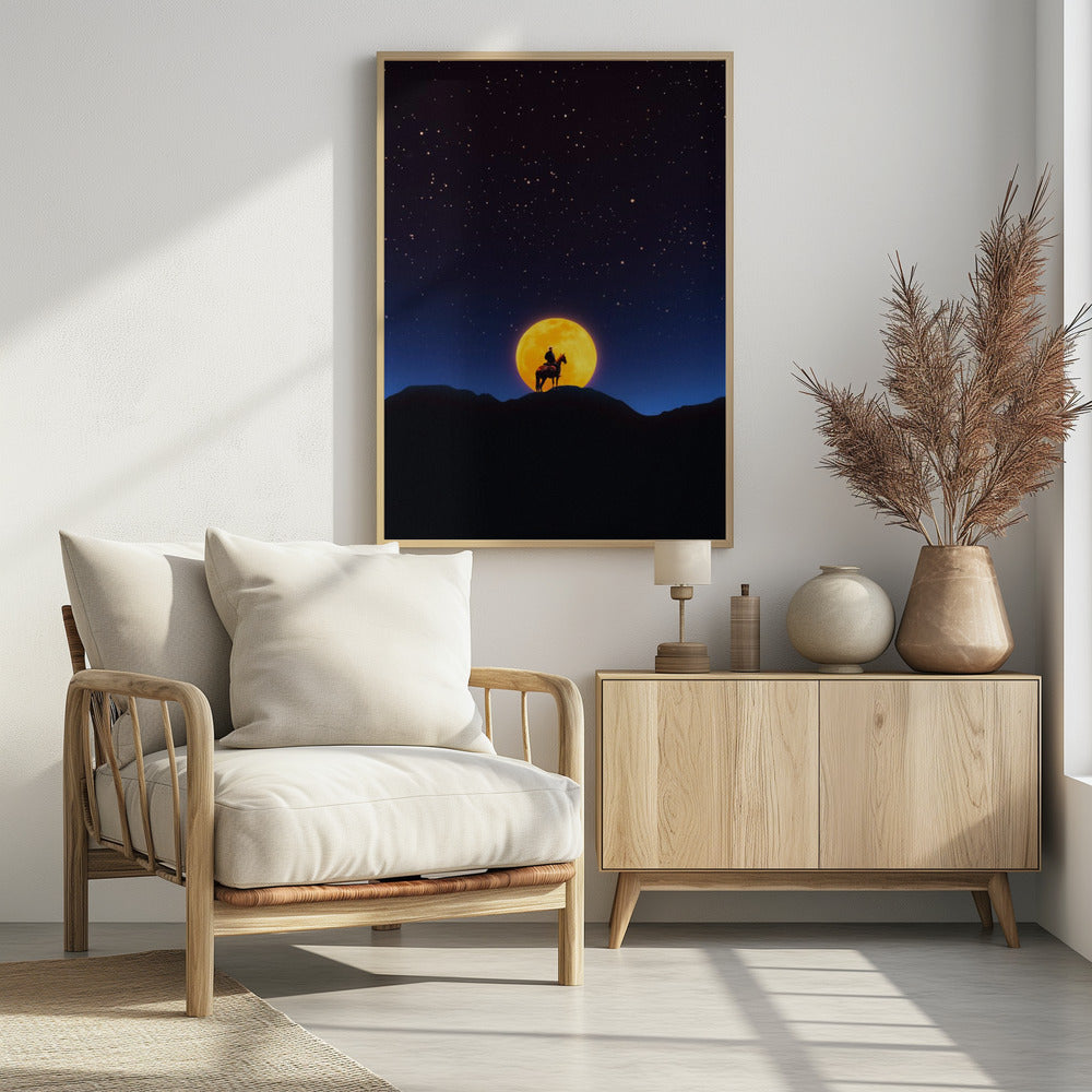The Rider and the Moon | Poster