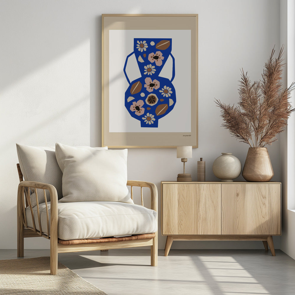 Blumenvase Harmonie | Poster