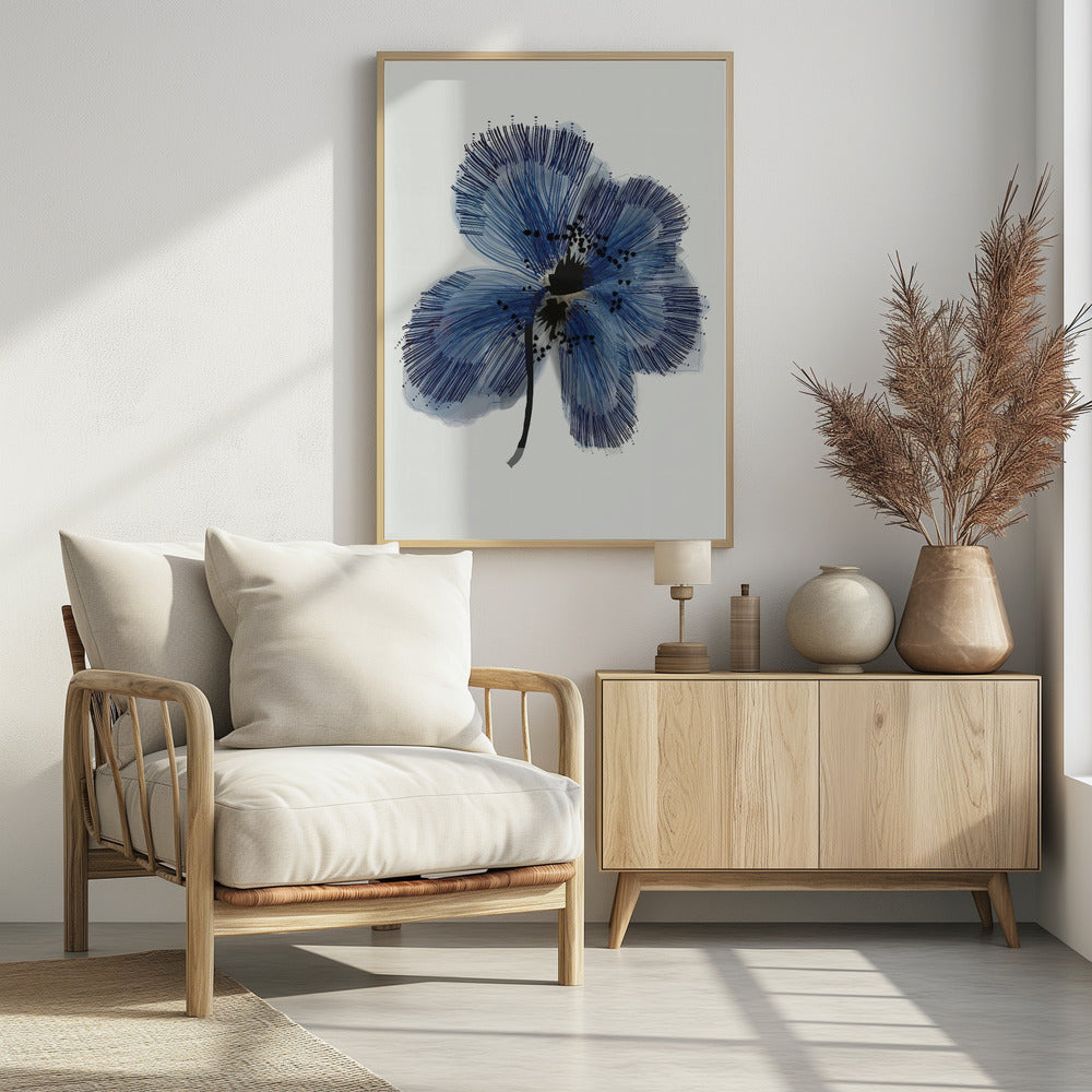 Blaue Blume 1 | Poster
