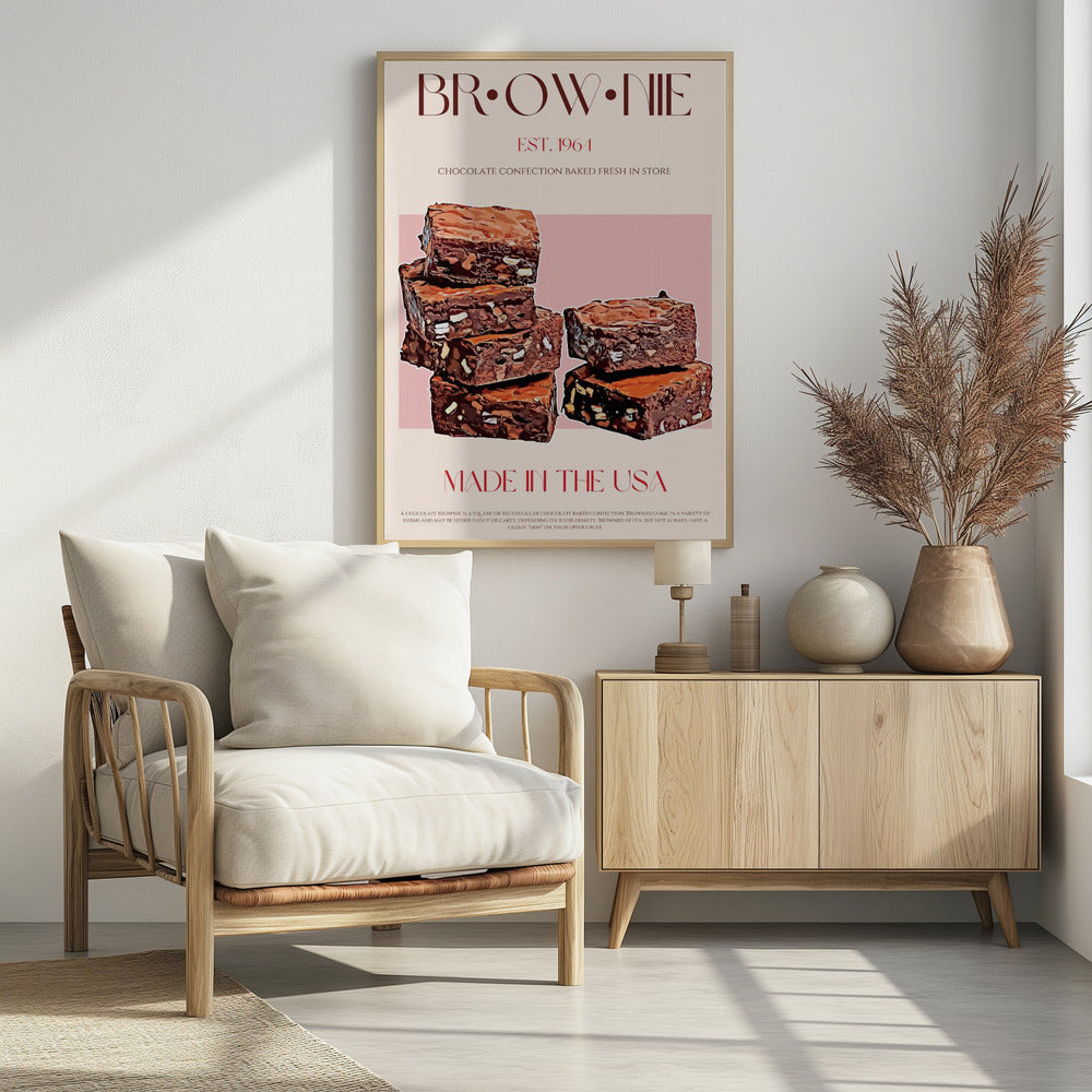 Schoko-Brownies-Genuss | Poster