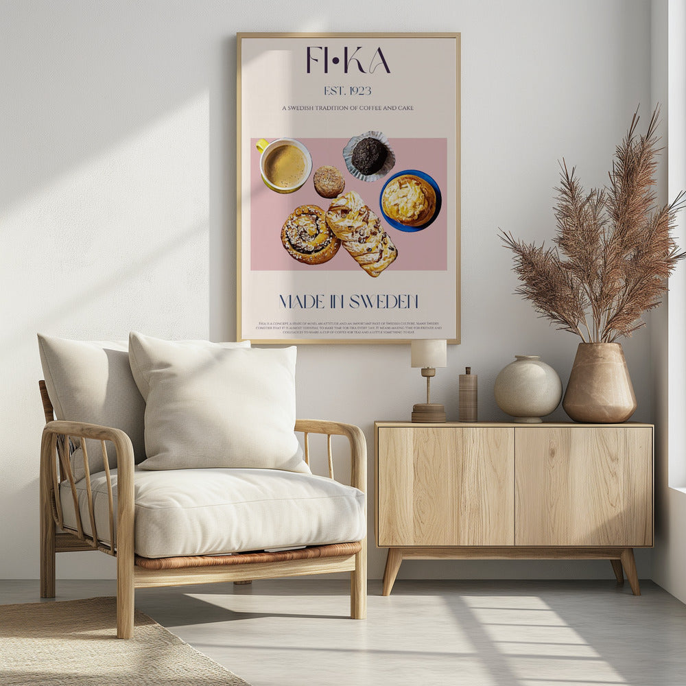 Schwedische Kaffeepause | Poster