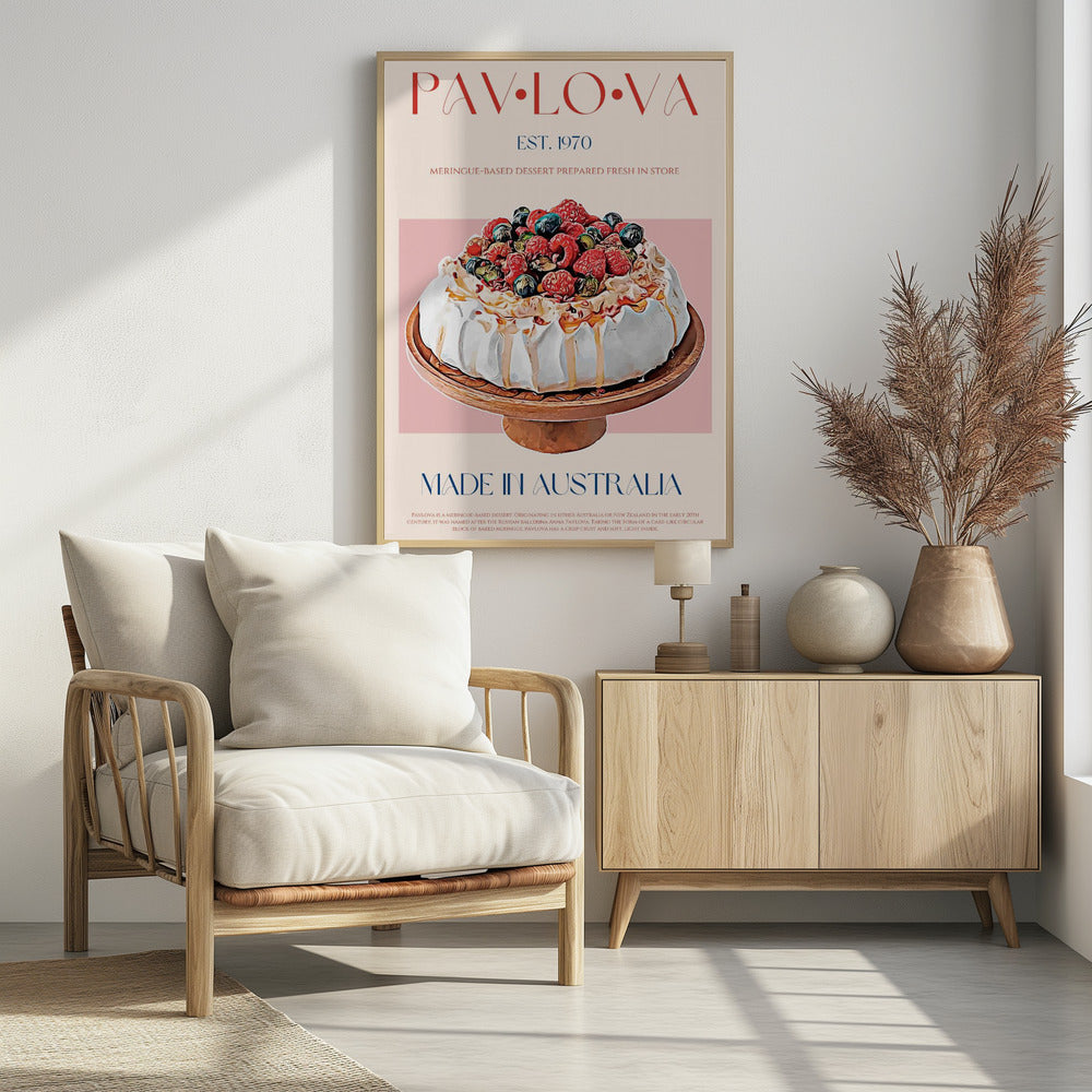 Beeren-Pavlova-Genuss | Poster