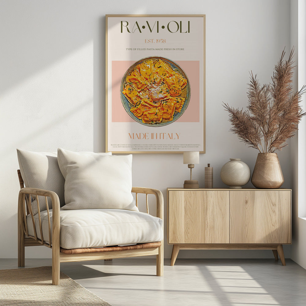 Italienische Herkunft und frische Zutaten | Poster