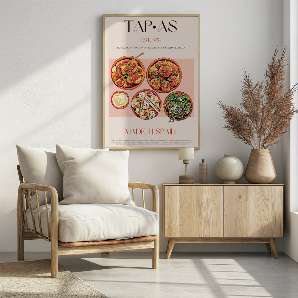 Geschmackvolle spanische Häppchen | Poster