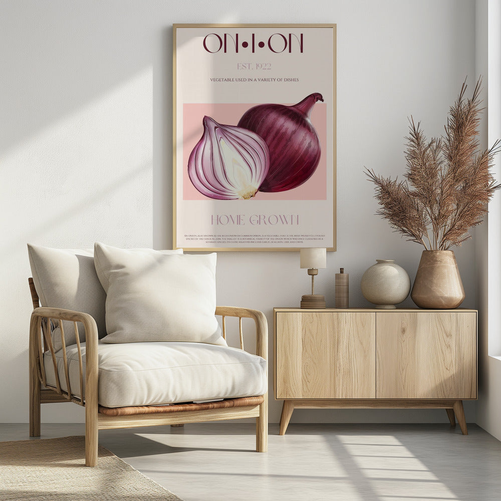 Zwiebel-Eleganz | Poster