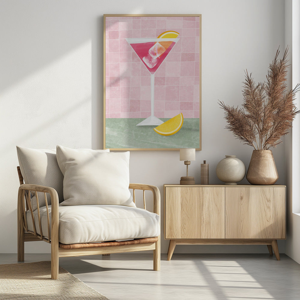 Rosa Cocktail | Poster