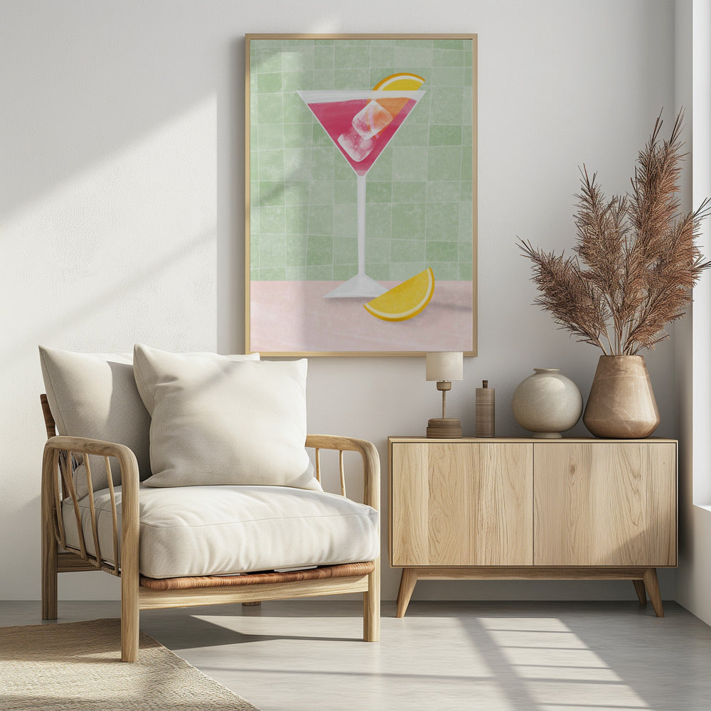Rosa Cocktail | Poster