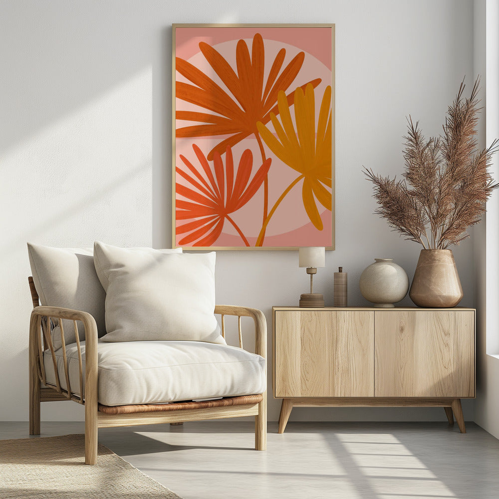 Herbstpalmen | Poster