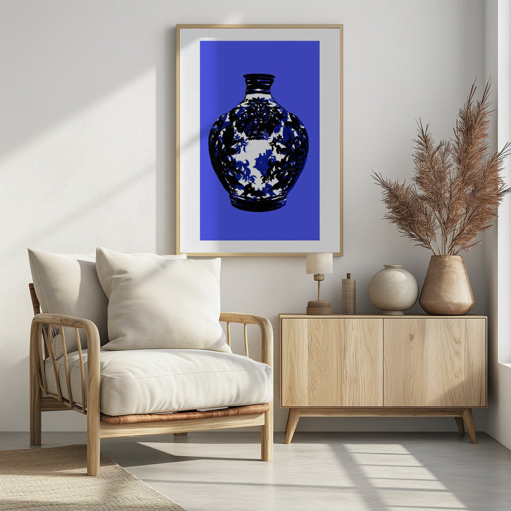 Blaue Weidenträume 3 | Poster