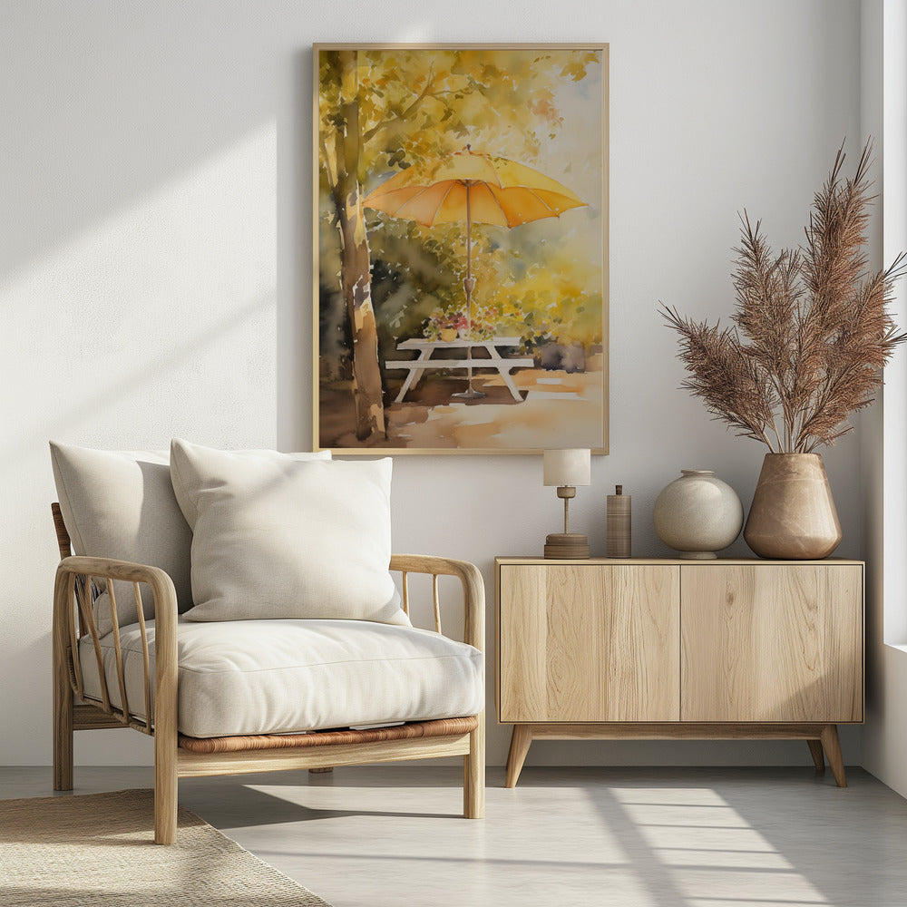 Sommer im Hintergarten | Poster
