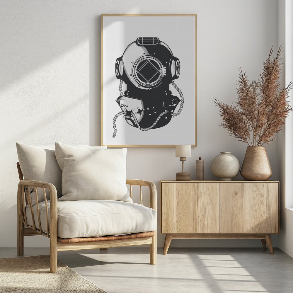 Vintage Diver | Poster