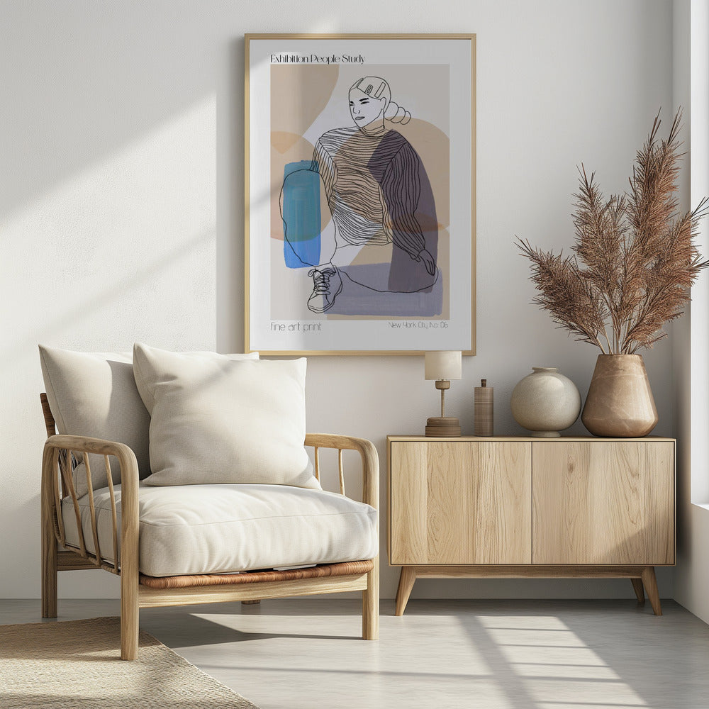 Abstrakte Eleganz | Poster