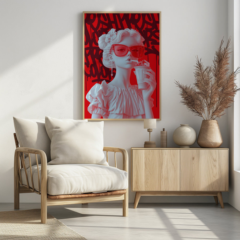 Cherry Sips | Poster