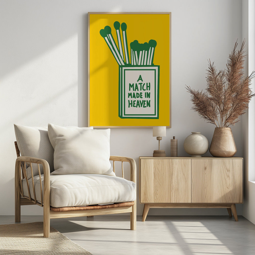 Perfekte Streichholzschachtel | Poster