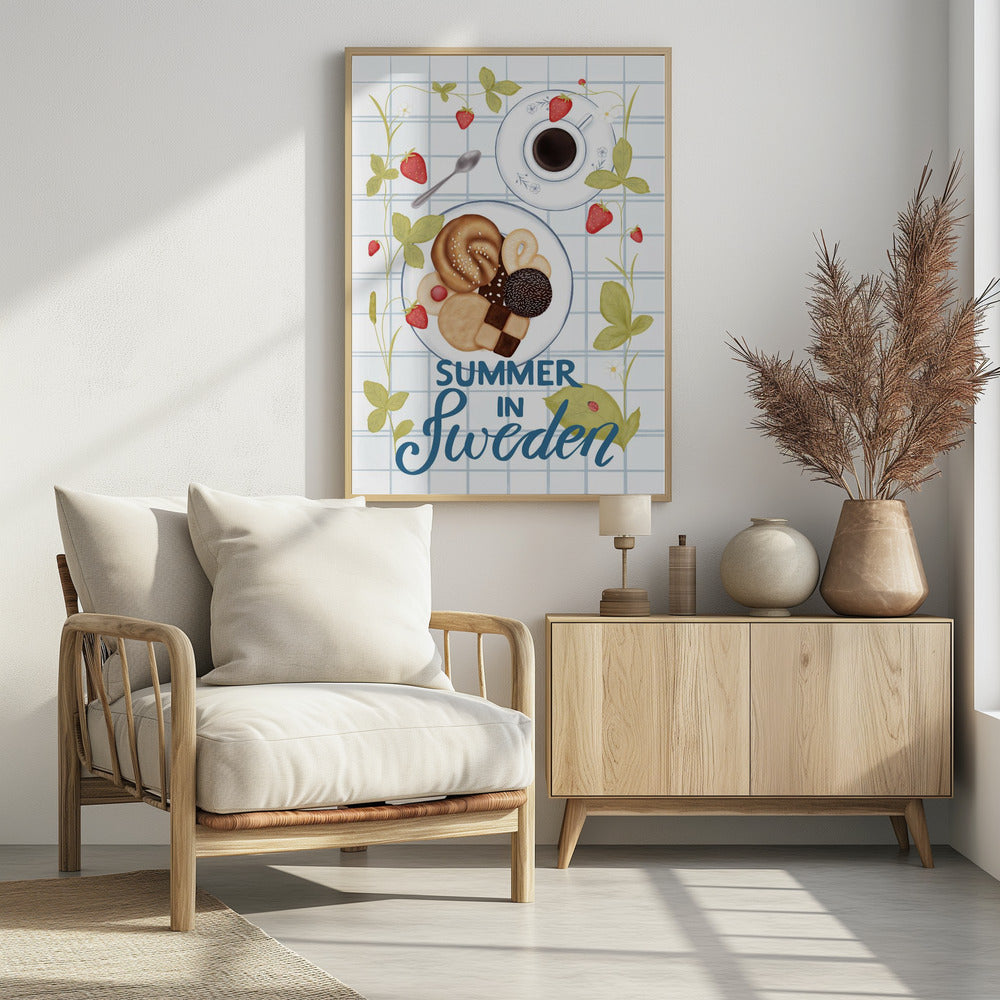 Sommer in Schweden | Poster