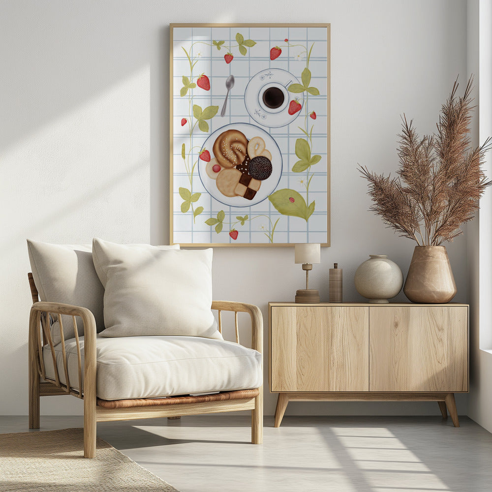 Fika in Schweden | Poster