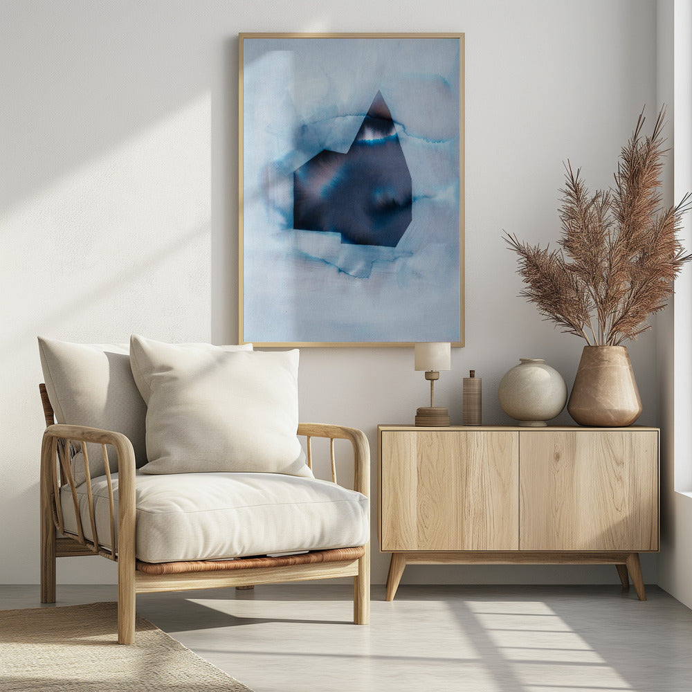 Geometrische Form mit Farbverlauf | Poster