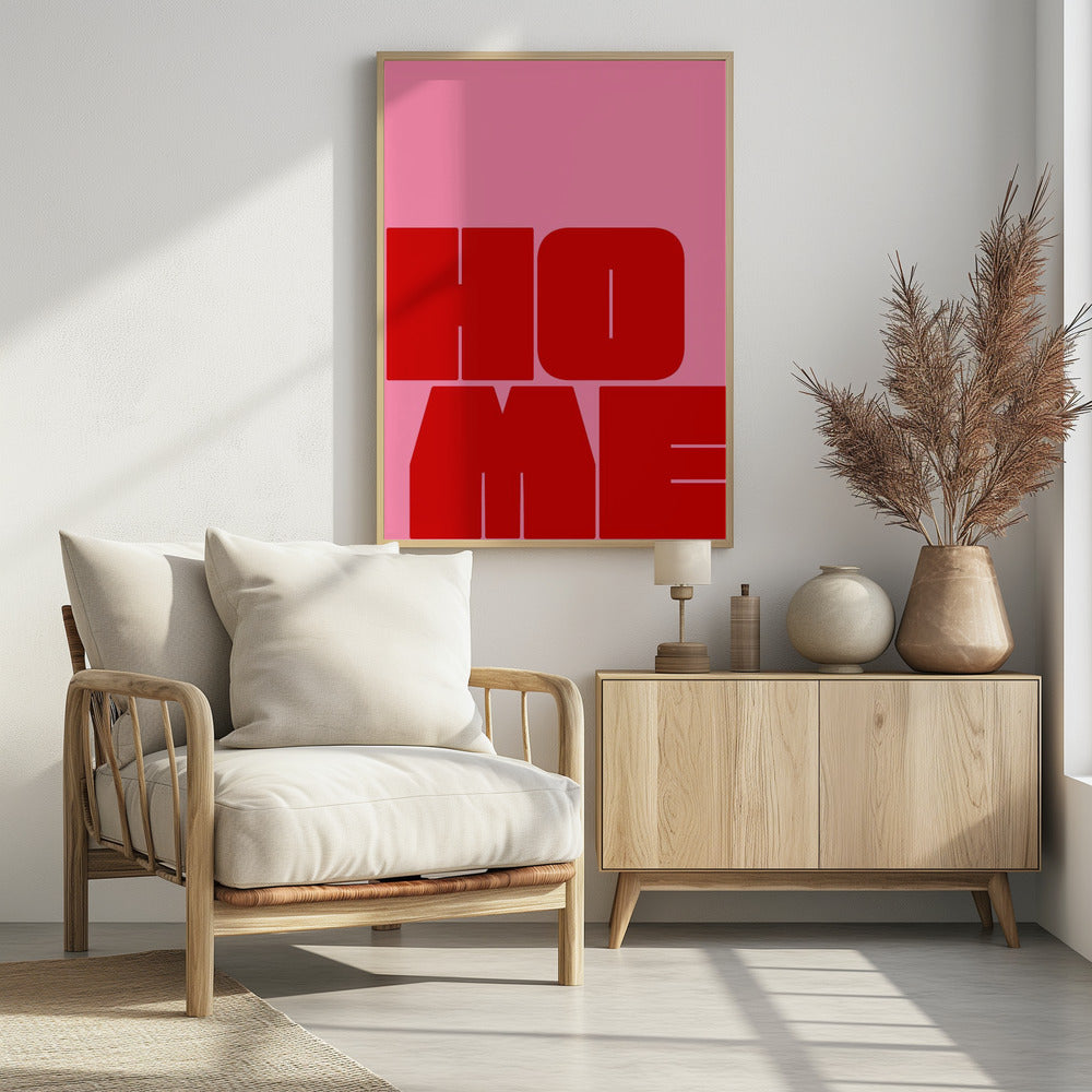 Bold Letters Cozy Feel | Poster