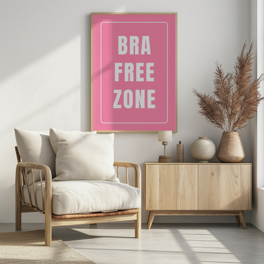 Freedom Zone Sign | Poster