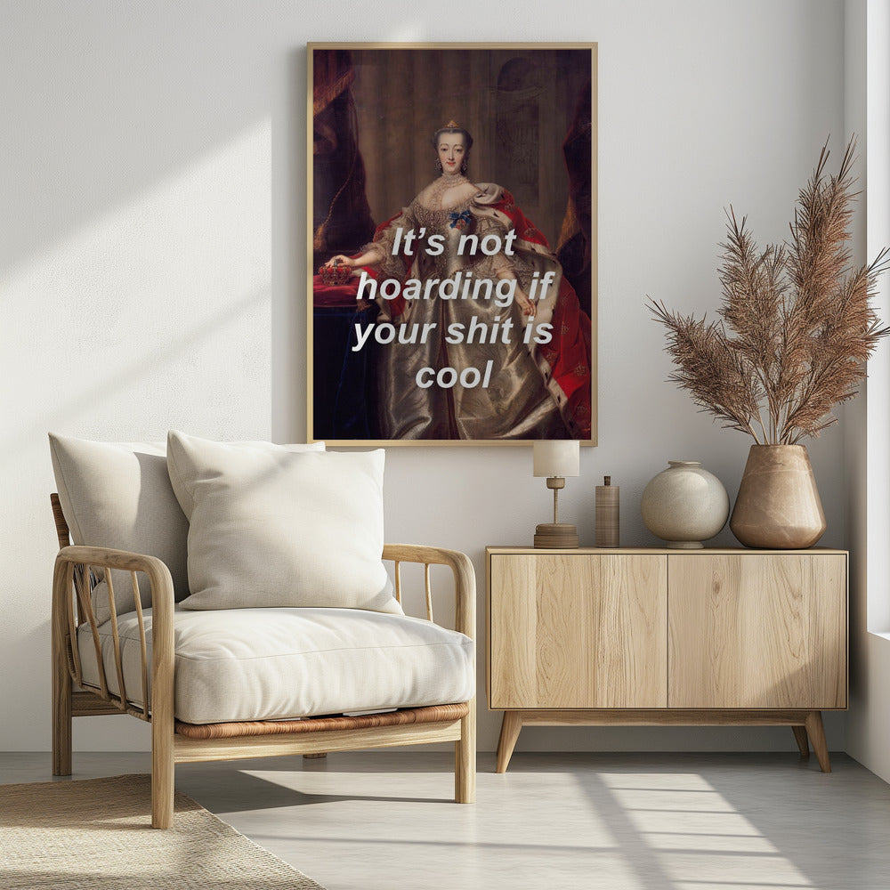 Kombiniert klassische Porträtmalerei | Poster
