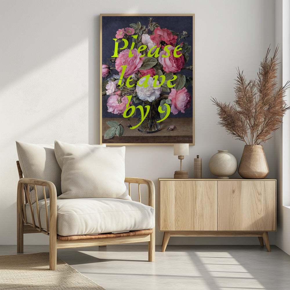 Florale Ausgangsanfrage | Poster