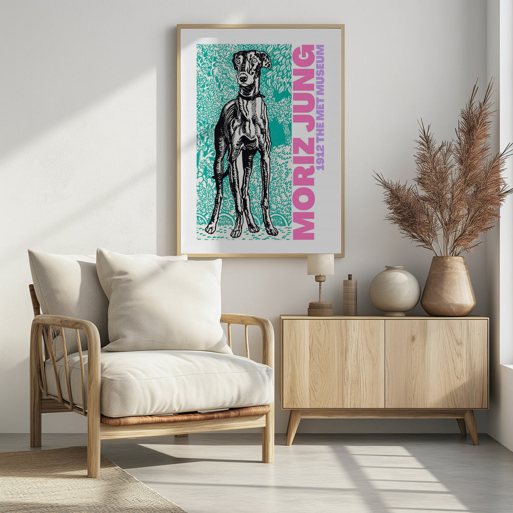 Königlicher Hundeblick | Poster