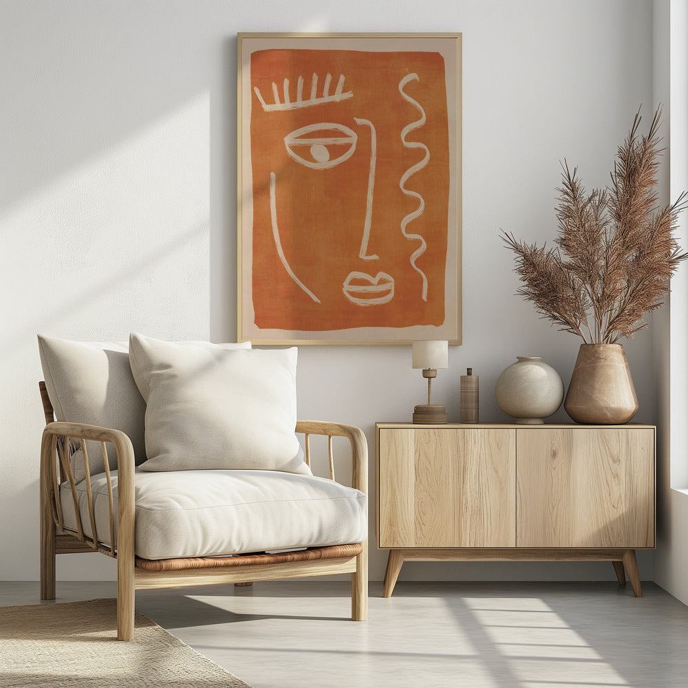 Abstract Face Portrait | Poster