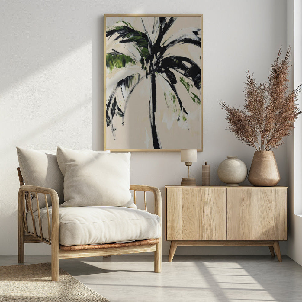 Abstrakte Palme | Poster