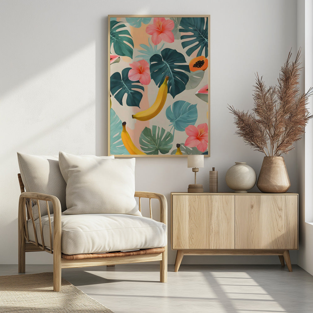 Stay Tropical, Stay Vibing | Poster