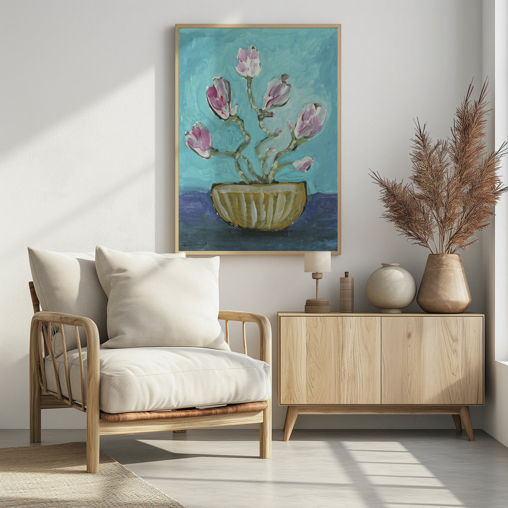 Magnolienvase | Poster