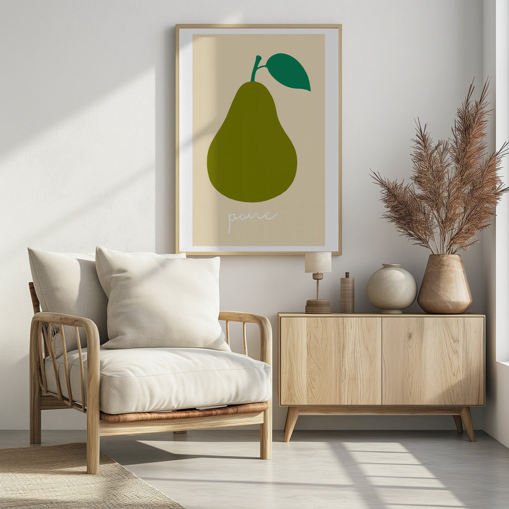 La Poire (Dunkelgrün) | Poster