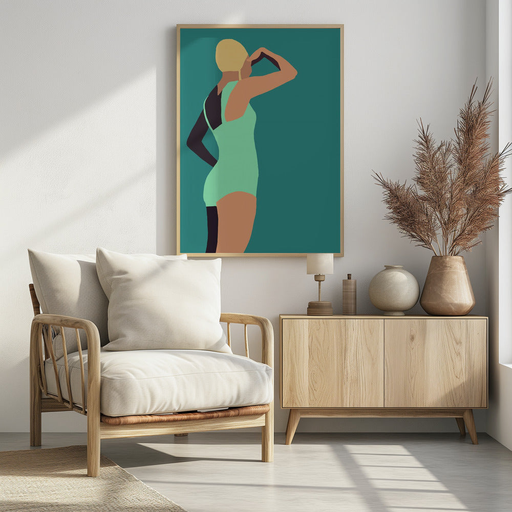 Vintage Schwimmer Poster | Poster