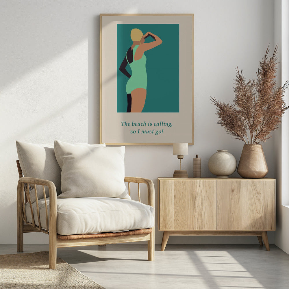 Vintage Schwimmer Poster | Poster