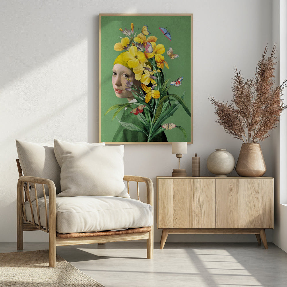 Das Mädchen mit dem Perlenohrring, Frühlingsausgabe II | Poster
