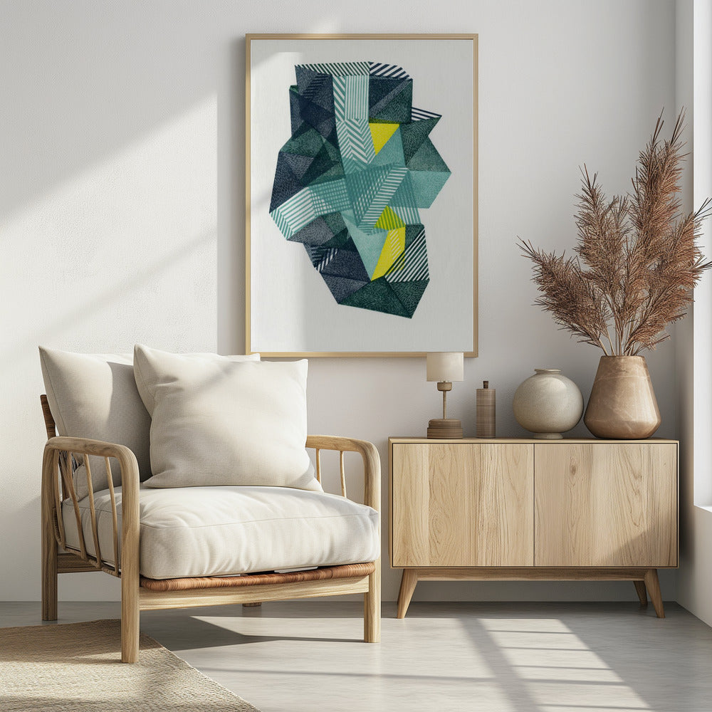 Polygonale Form IV. | Poster