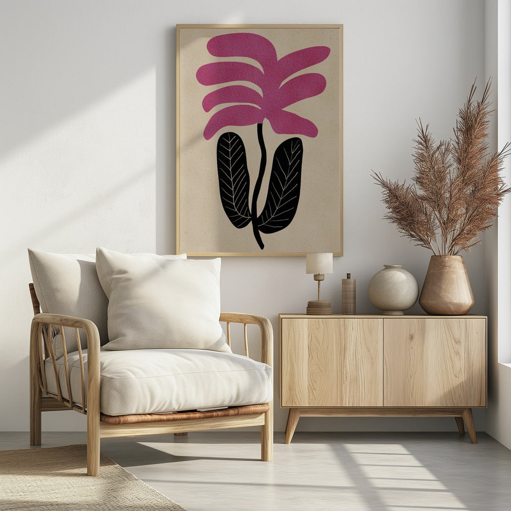 Rosa Blumenblume | Poster