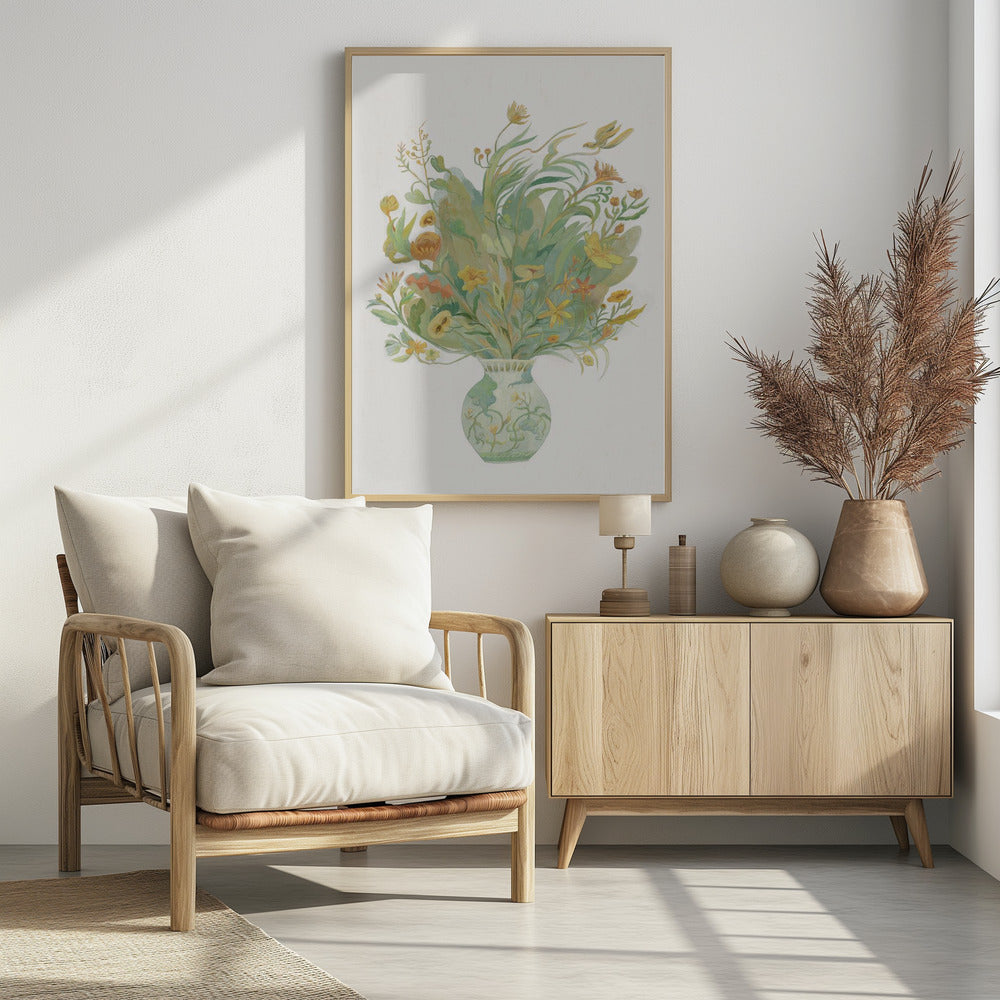 Eine Vase voller Blumen | Poster