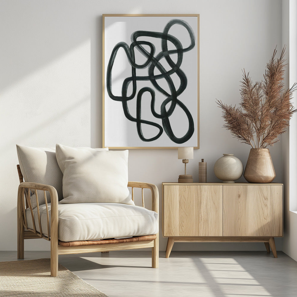Abstract in Black | Poster