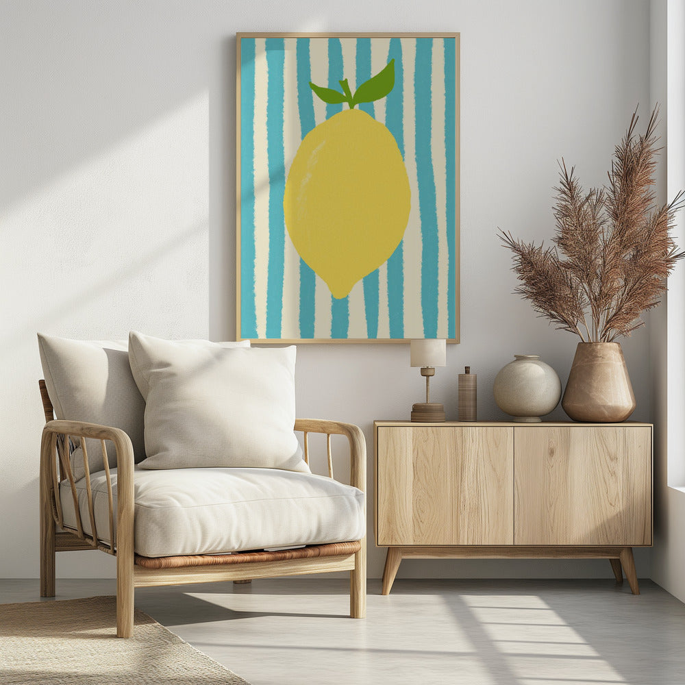 Limone hellblau | Poster