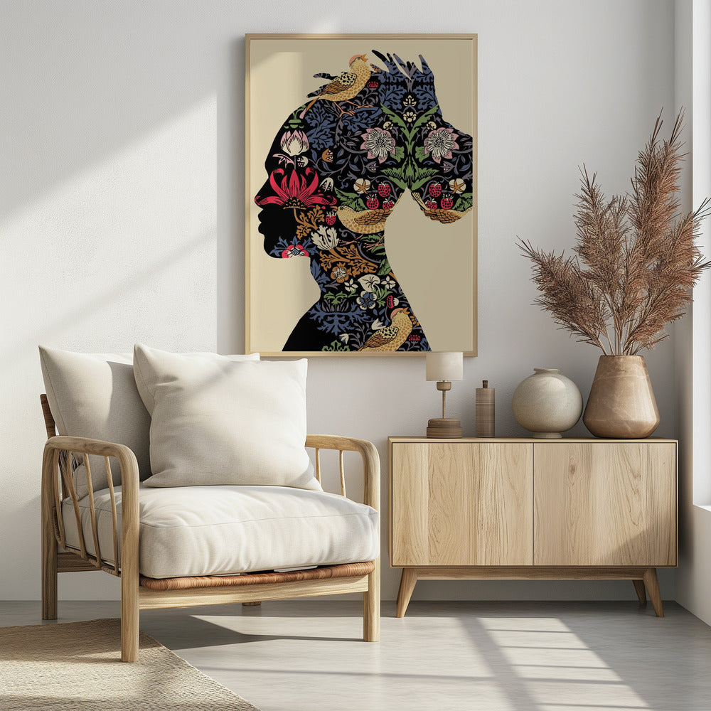 Afro-Frau | Poster