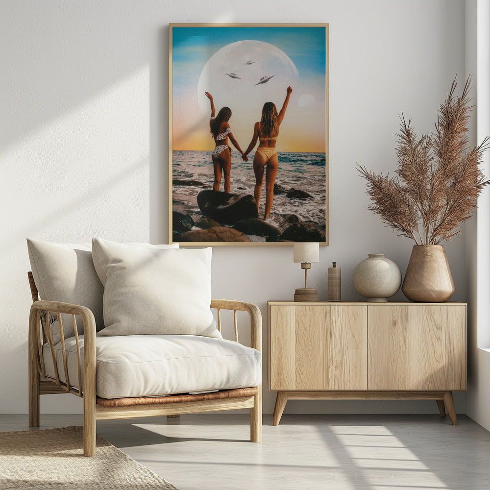 Here We Are, UFO | Poster